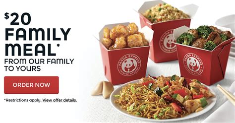 Get $25 Off $75 At Pandaexpress. . Panda express coupon code family meal